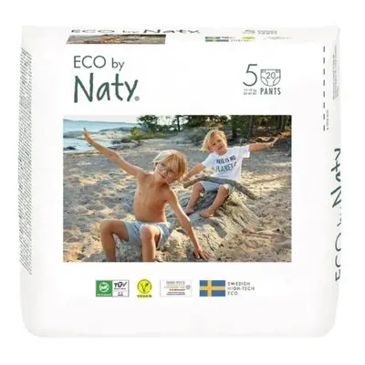 Natahovací plenkové kalhotky ECO by Naty Junior 12-18 kg (20 ks)