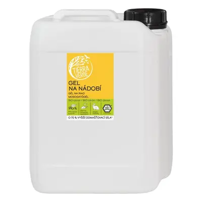 Tierra Verde – Gel na nádobí BIO citron 5 l