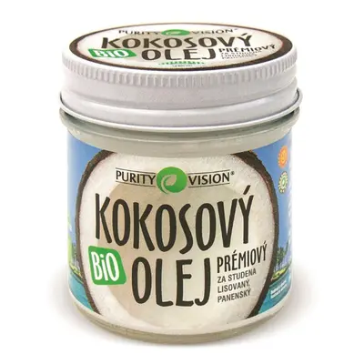 PURITY VISION Fair Trade Bio Kokosový olej panenský 120 ml