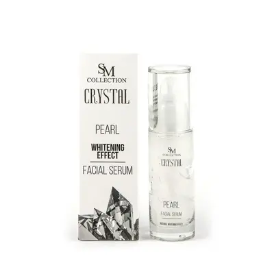 Hristina Přírodní obličejové gel sérum perla bělící efekt, 30 ml