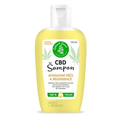 Zelená Země CBD šampon 125 ml