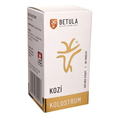 BETULA Kozí kolostrum, 60 tobolek