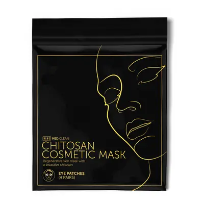 Nano Med.Clean Chitosan Cosmetic Mask - oční okolí (4 páry = 8 ks)