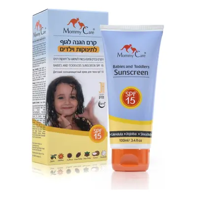 Mommy Care Minerální Opalovací krém pro Kojence a Děti SPF 15, 100 ml