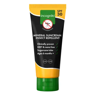 Incognito Minerální opalovací krém s repelentním účinkem SPF30 Velikost: 100 ml