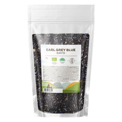 BrainMax Pure Earl Grey Blue černý čaj BIO, 100g