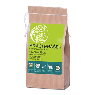 Tierra Verde – Prací prášek na barevné prádlo (Yellow & Blue), 250 g