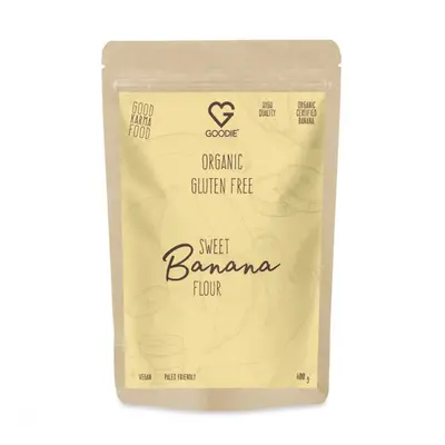 GOODIE Banánová sladká mouka BIO - Organic Banana sweet flour, 400 g