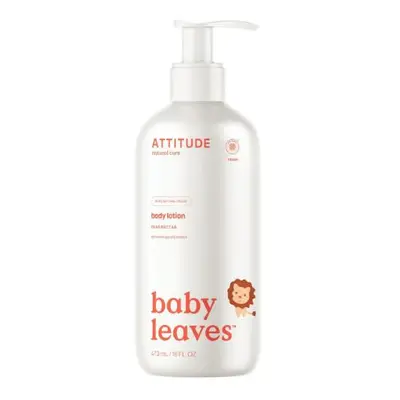 Dětské tělové mýdlo a šampon (2 v 1) ATTITUDE Baby leaves s vůní hruškové šťávy 473 ml