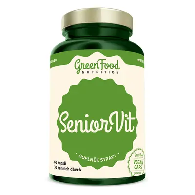 GreenFood Nutrition SeniorVit 60 kapslí