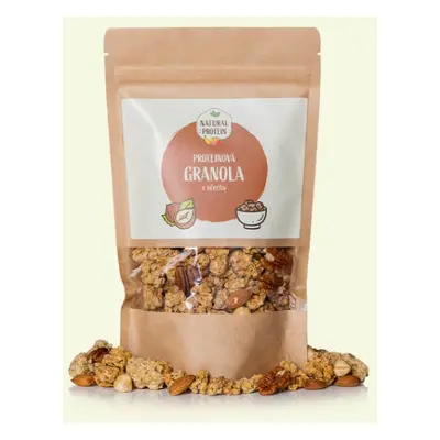 Natural Protein Proteinová granola - ořechová, 250g