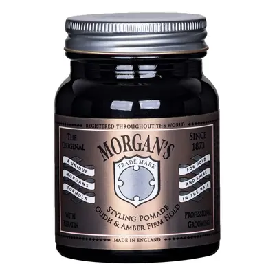 Morgan's Firm Hold Pomade - pomáda na vlasy s vůní agarového dřeva, 100 g