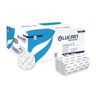 Lucart Professional Lucart Strong V2 - papírové ručníky, 21x21 - 20KS