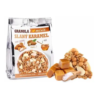 Mixit Granola z pece - Slaný karamel do kapsy, 70g