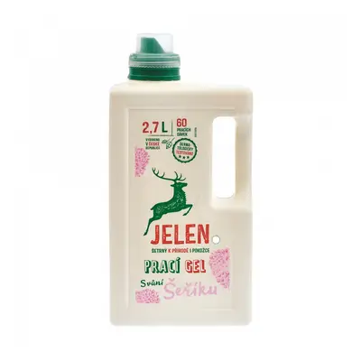 Jelen Prací gel s vůní šeříku, 2,7l