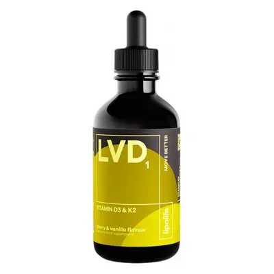 Lipolife Liposomální vitamín D3+K2, vegan, 60 ml