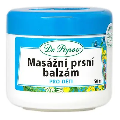 Masážní prsní balzám pro děti, 50 ml Dr. Popov