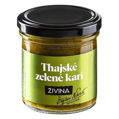 Živina Thajská zelená kari pasta extra pálivá, 140 g