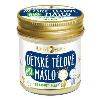 PURITY VISION Bio Dětské tělové máslo 120 ml