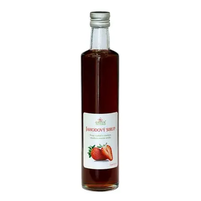 GREŠÍK Sirup Jahodový, 0,5 l