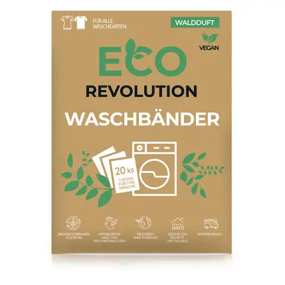 Ecorevolution waschbänder, Waldduft, 20 stück