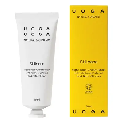 UOGA UOGA Výživná pleťová noční maska Stillness s extraktem z kdoule a betaglukanem 40 ml