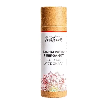 Your Nature Tuhý deodorant Santalové dřevo a Bergamot, 70 g