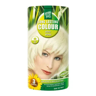 Hennaplus Dlouhotrvající barva ULTRA BLOND 00 zesvětlující