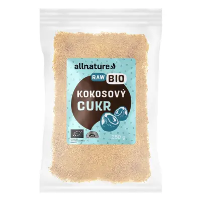 Allnature Kokosový cukr BIO, 250 g