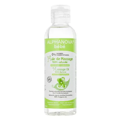 Alphanova Hydratační masážní olej 100 ml BIO