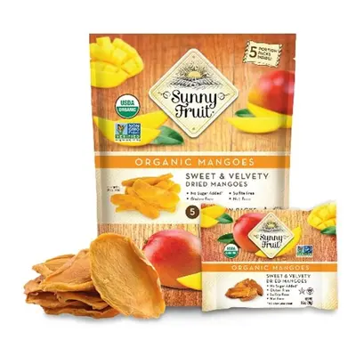 SUNNY FRUIT Bio mango sušené na slunci Balení: Multipack 5x20g