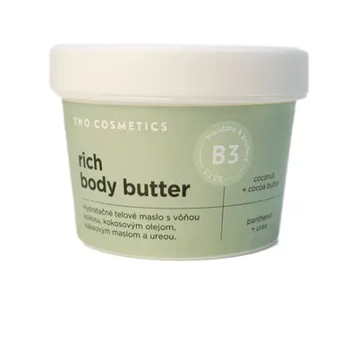 Twocosmetics Tělový krém RICH BODY BUTTER s ureou a panthenolem, 200ml