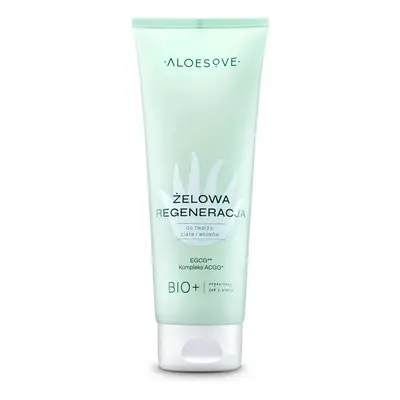 Aloesove Green Regenerační gel na obličej, tělo i vlasy, 250 ml