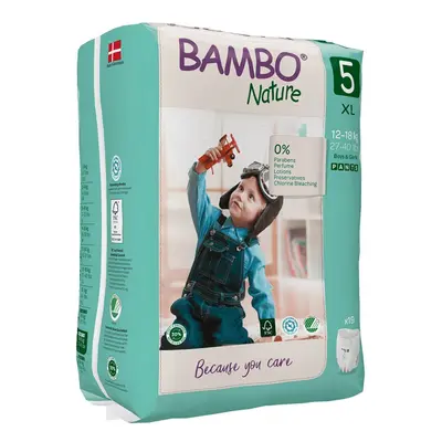 ABENA Bambo Nature Pants 5 XL pro 12-18kg (19ks)