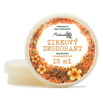 Medarek Medárek Zinkový deodorant mandarinka Objem:: 15 ml