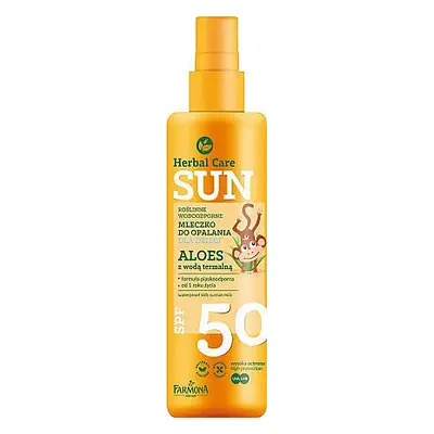 Herbavis Herbal Care SUN Opalovací mléko SPF 50, 150 ml