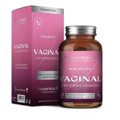 Vesantech Laboratories Probiotika Vaginal, 60 kapslí