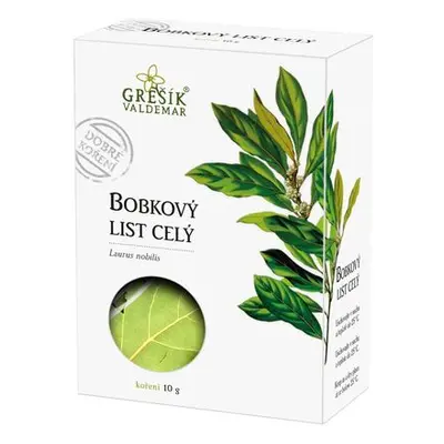 Valdemar Grešík - Natura s.r.o. Grešík Bobkový list celý 10 g