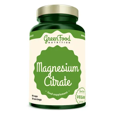 GreenFood Nutrition Magnesium Citrate 90cps