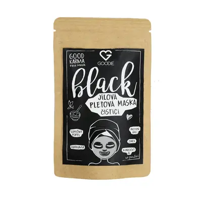 GOODIE BLACK Face mask - jílová maska 30 g