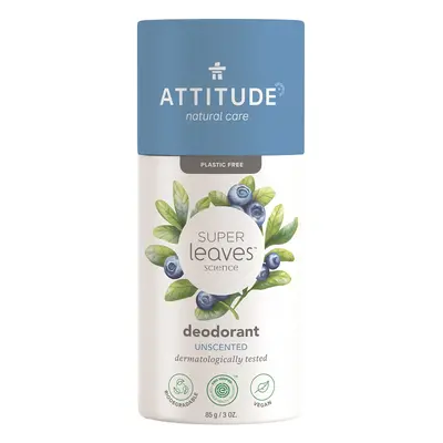 Přírodní tuhý deodorant ATTITUDE Super leaves - bez vůně 85 g