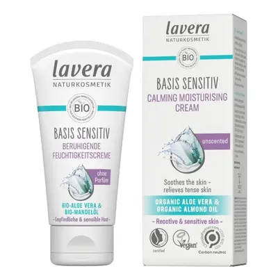 lavera Basis Sensitiv Zklidňující hydratační krém bez parfemace 50 ml