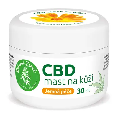 Zelená Země CBD mast, 30 ml