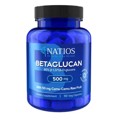 Natios Betaglucan 500 mg, 90 kapslí