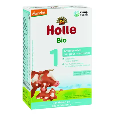 Holle Bio Počáteční kojenecké mléko 1 pro děti od narození, 400 g