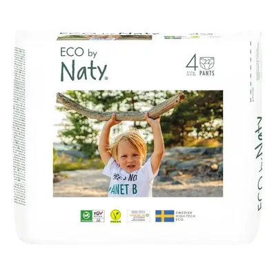 Natahovací plenkové kalhotky ECO by Naty Maxi 8-15 kg (22 ks)