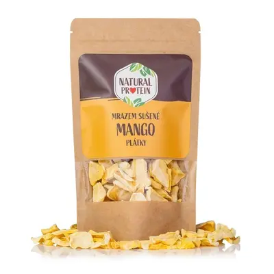 Natural Protein Mrazem sušené mango- plátky, 45g