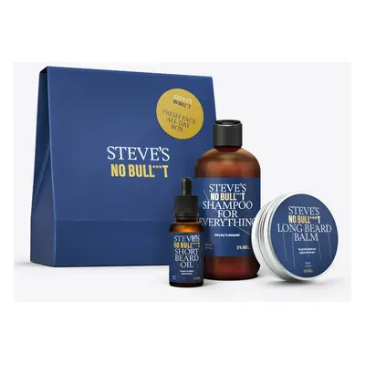 Steves Stevova vousatá sada (Shampoo, Beard Oil, Beard Balm)