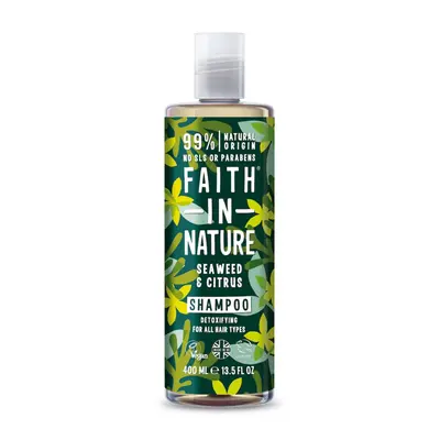 Faith in Nature přírodní šampon s mořskou řasou, 400ml