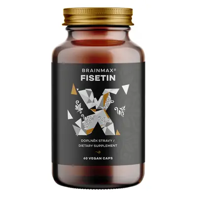 BrainMax Fisetin 100 mg, 60 rostlinných kapslí